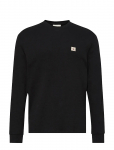 Calvin Klein Jeans - Ls Waffle Badge Crewnk Tee - Dressipluusid - XS