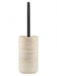 Mette Ditmer - Travertine Toilet Brush Holder - WC-harjad - &Oslash;10.5X H36CM