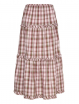 Monki - Ruffled Tiered Cotton Skirt - Maksiseelikud - XL