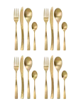 House Doctor - Cutlery Set, Hdgolden, Golden - S&ouml;&ouml;giriistade komplektid - ONE SIZE
