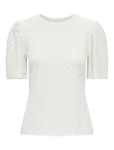 JDY - Jdycarla Cathinka S/S Top Jrs Noos - L&uuml;hikeste varrukatega - S