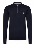U.S. Polo Assn. - Rocky Reg Hz Uspa M Knit - Poolpika lukuga džemprid - XL