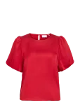 Vila - Viellette 2/4 Satin Puff Top - Noos - L&uuml;hikeste varrukatega - 44
