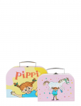 Pippi Langstr&oslash;mpe - Pippi - 2Pcs Suitcases Set - Kandekotid ja v&auml;ikesed kotid - ONE SIZE