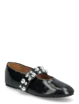 Bianco - Bialuna Studded Ballet Flat Faux Leather - Baleriinad - 41