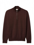 Calvin Klein - Ls Supima Qz Sweater 12Gg - Poolpika lukuga džemprid - S