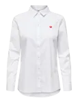 JDY - Jdymio L/S Embroidery Shirt Wvn Noos - Pikkade varrukatega - 36