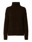Selected - Slwgabriella Ls Knit High Neck Noos - K&otilde;rge kaelusega - XXL