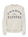 JDY - Jdymesa L/S O-Nk Emb Sweat Jrs Noos - Dressipluusid - S