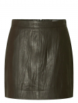 Selected - Slfkamma Crinckle Leather Skirt Hw - L&uuml;hikesed seelikud - 38