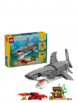 LEGO - Farlig Haj Med Skattekiste 31381 - Lego creator - ONE SIZE