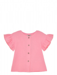 Huttelihut - Blouse Ss Muslin - Pluusid ja tuunikad - 98