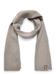 Lyle & Scott - Lambswool Ribbed Scarf - Talvised sallid - ONE SIZE