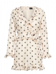 Bardot - Frill Detail Spot Mini Dress - L&uuml;hikesed kleidid - 40