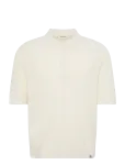 Calvin Klein Jeans - Ss Cotton Waffle Polo Collarswtr - L&uuml;hikeste varrukatega - M