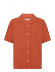Knowledge Cotton Apparel - Structure Short Sleeve Shirt - L&uuml;hikeste varrukatega s&auml;rgid - XL