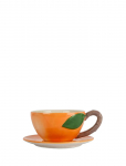 Byon - Cup And Plate Peach - Kohvitassid - 30 CL