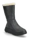 FitFlop - F-Mode Double-Faced Shearling Flatform Calf Boots - Talvesaapad - 39