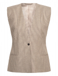 2NDDAY - 2Nd Juell - Striped Linen Blend - Polsterdatud vestid - 44
