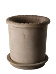 ERNST - Pot W Saucer - Lillepotid - 20X20X20CM