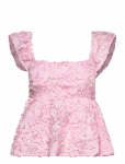 Vila - Virosie S/L Square Neck Top/Dc/Rn - Varrukateta - 38