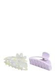 Pieces - Pcmaili Hairshark 2-Pack Pp - Juukseklambrid - ONE SIZE