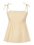 Pieces - Pcapril Strap Top Wvn D2D Pp - Varrukateta - XL