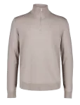 Lindbergh - Soft Viscose Blend Half Zip Sweater - Poolpika lukuga džemprid - L