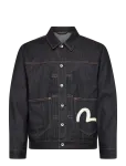 Evisu - Ht, Ecru Seagull Printed Denim Jacket - Voodrita teksatagid - M