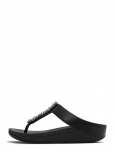 FitFlop - Fino Pearls-And-Crystal Toe-Post Sandals - Platvormsandaalid - 42