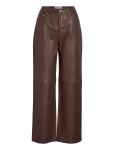 ROUGE EDIT - Roucamely Hw S/F Leather Trouser - Nahksed retuusid-p&uuml;ksid - 42