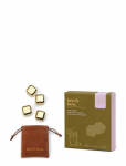 Here's How - Kylkub F&ouml;r Cocktail The Ruby - Guld- Set Om 4 - Whiskey Stones - ONE SIZE