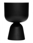 Iittala - Nappula Plant Pot 190X125Mm Matte Black - Lillepotid - 190X125MM