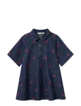 Fliink - Donna Embr Shirt Dress - L&uuml;hikeste varrukatega vabaajakleidid - 86