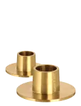 Ester & Erik - Candle Holder 2-Pack - K&uuml;&uuml;nlajalad - H:2.3CM