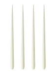 Ester & Erik - Slim Candle 24Cm 4-Pack - Sammask&uuml;&uuml;nlad - H:24CM
