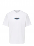 ONLY & SONS - Onsmichelangiolo Life Rlx Ss Lic Tee - L&uuml;hikeste varrukatega - XS