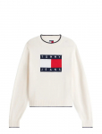 Tommy Jeans - Tjw Tipping Flag Sweater Ext - Džemprid - L