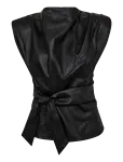 Co' Couture - Gittcc Pleat Top - Varrukateta - XS