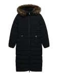 Superdry - Hooded Faux Fur Fuji Longline - Talvemantlid - 12