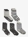 Minymo - Sock W. Pattern (5-Pack) - Sokid - 27-30