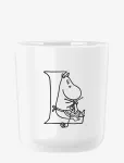 RIG-TIG - Moomin Abc Mugg - L 0.2 L. Moomin White - Espressotassid - 20 CL