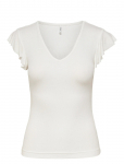 ONLY - Onlbelia Cap Sleeve Top Jrs Noos - L&uuml;hikeste varrukatega - XS