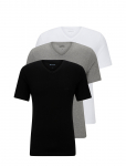 BOSS - Tshirtvn 3P Classic - L&uuml;hikeste varrukatega - S