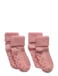 Minymo - Baby Rib Sock W. Abs (2-Pack) - Sokid - 19\22