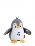 Fisher-Price - Plush Tummy Time Toy, Flap & Wobble Penguin, Newborn Musical Toy - Interaktiivsed loomad - ONE SIZE