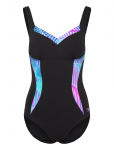 Speedo - Womens Shaping Printed Lunaelustre 1 Piece - Spordi ujumistrikood - 40