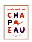 The Poster Club - Tpc X Another Art Project - Le Chapeau Rond & Rouge - Gallery Walls - 50X70CM