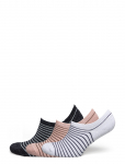 Becks&ouml;ndergaard - Stripe Glitter Sneakie Sock 3 Pack - L&uuml;hikese s&auml;&auml;rega sokid - 39-41