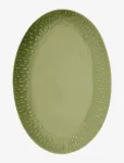 Aida - Confetti Oval Dish W/Relief 1 Pcs. Giftbox - Serveerimisvaagnad - 36.8X25.5CM x 36.8